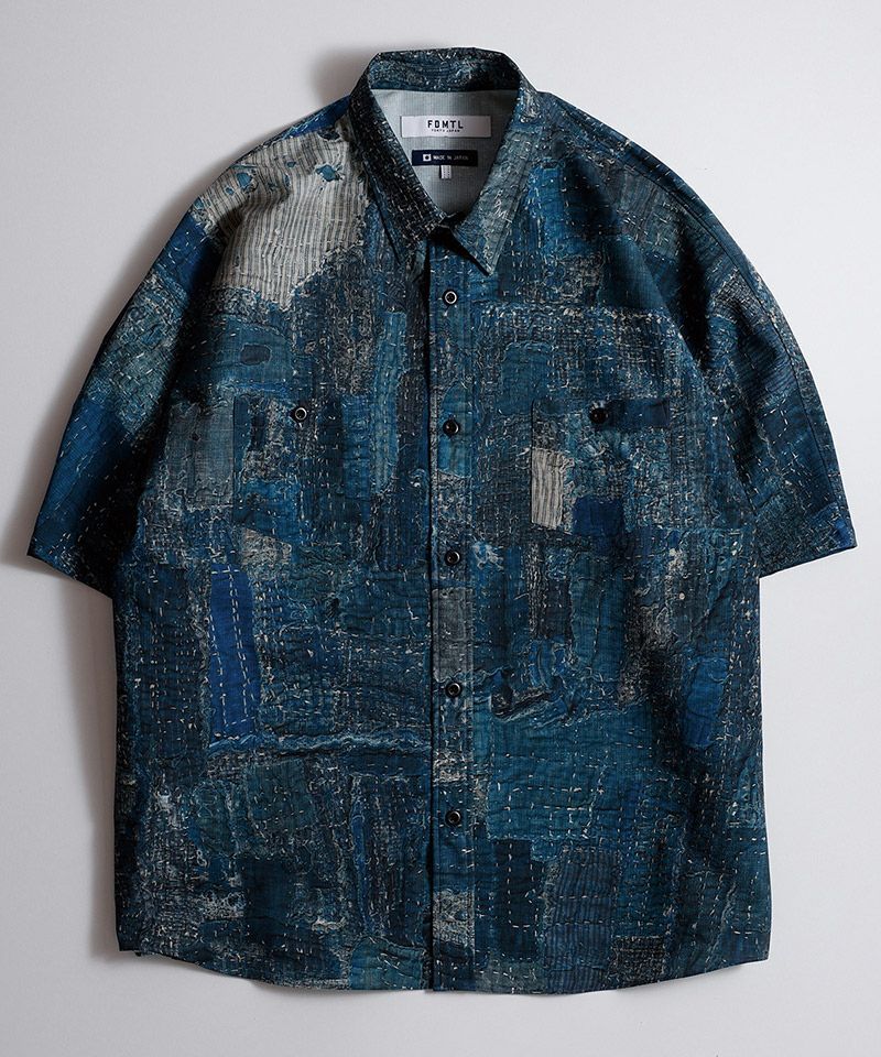 【予約販売】 FDMTL PRINTED BORO S-S SHIRT シャツ FA24SH24 24SS ファンダメンタルのサムネイル