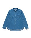 BEDWIN THE HEARTBREAKERS Prentiss Ex. L/S DENIM SHIRT WYATT 24ss ベドウィン デニムシャツ コラボ