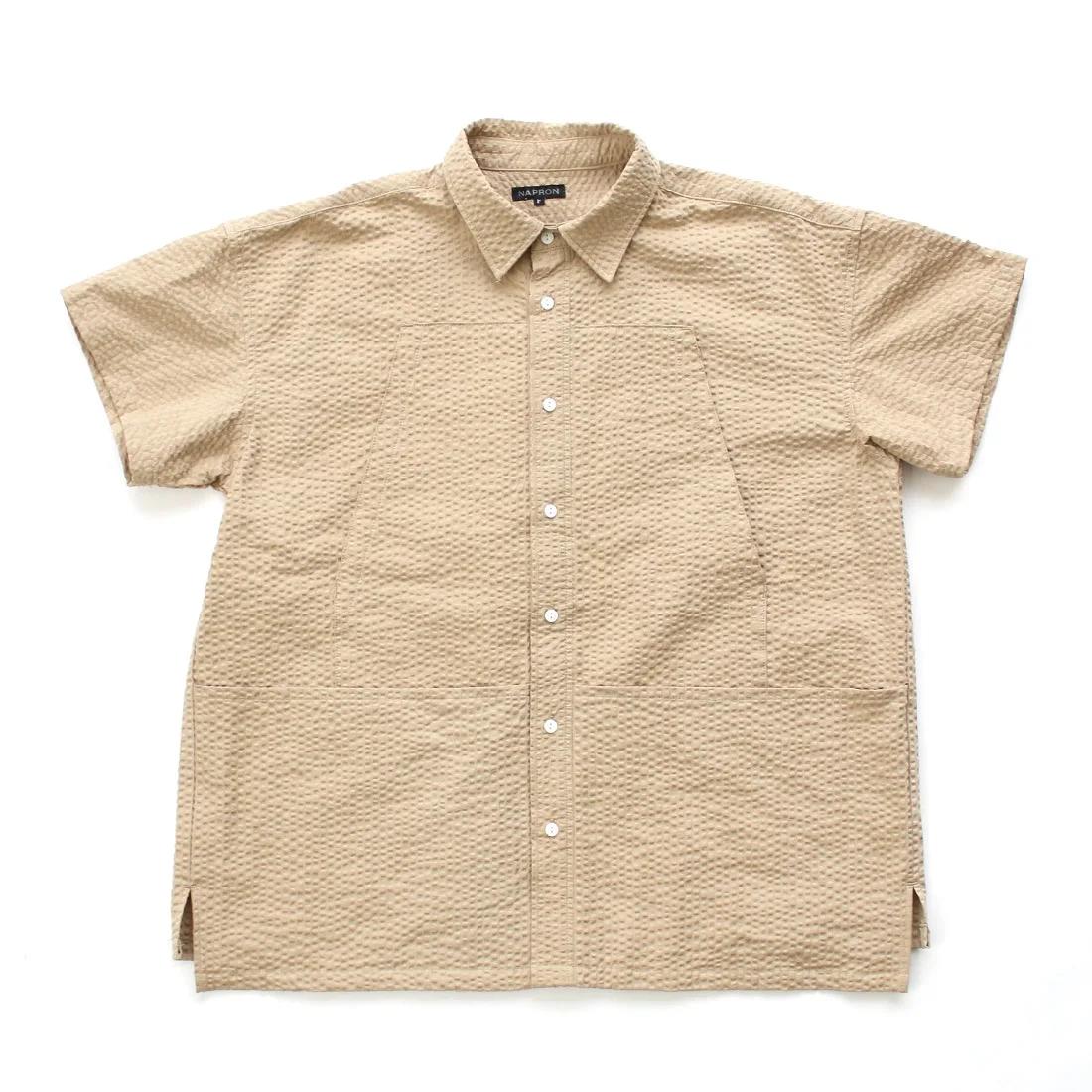 Rakuten - NAPRON APRON SHIRTS ナプロン エプロンシャツ シアサッカー NP-TP28
