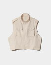 beautiful people double-end british chino cloth vest ビューティフルピープル ダブルエンド ブリティッシュ ...