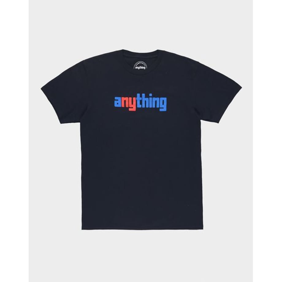 aNYthing Speedball Logo T-Shirt - Black Tシャツ 24ss エニシング