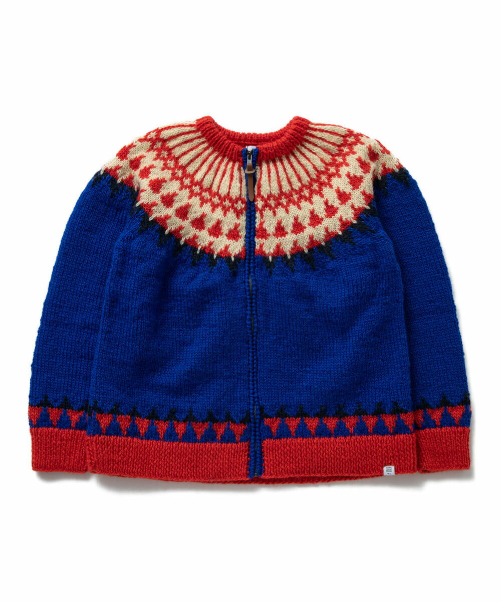 ڥ 40%offBEDWIN &THE HEARTBREAKERS L/S ZIP UP NORDIC CARDIGAN 