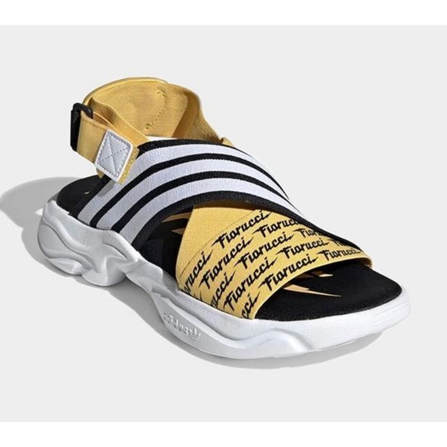 【SALE 50%OFF】 adidas × FIORUCCI MAGMUR SANDAL W Yellow/Black(イエロー/ブラック) EG6213 アディダス