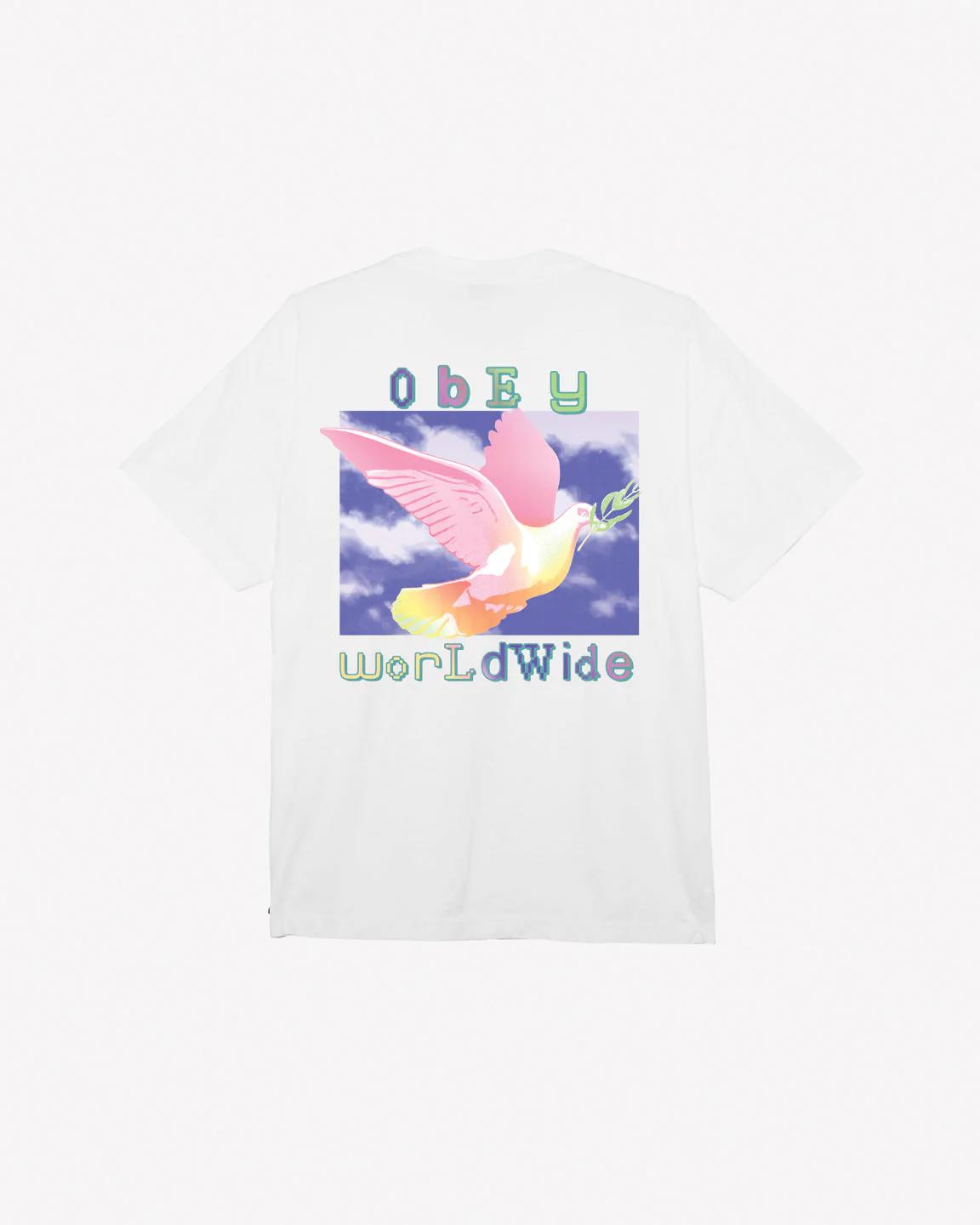 Obey DOVE OF PEACE オベイ Tシャツ ユニセックス 24ss 166913706