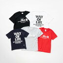 RATSSCRIPT LOGO WAY OF LIFE KID's TEE ラッツ キッズTシャツ 24'RKT-006 24AW