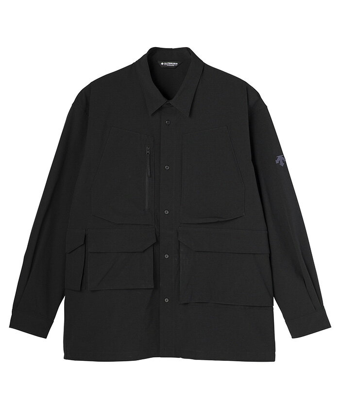 DESCENTE 【ALLTERRAIN 81】コーデュラロングスリーブオーバーシャツ デサント オルテライン 24aw DO4FLS02M
