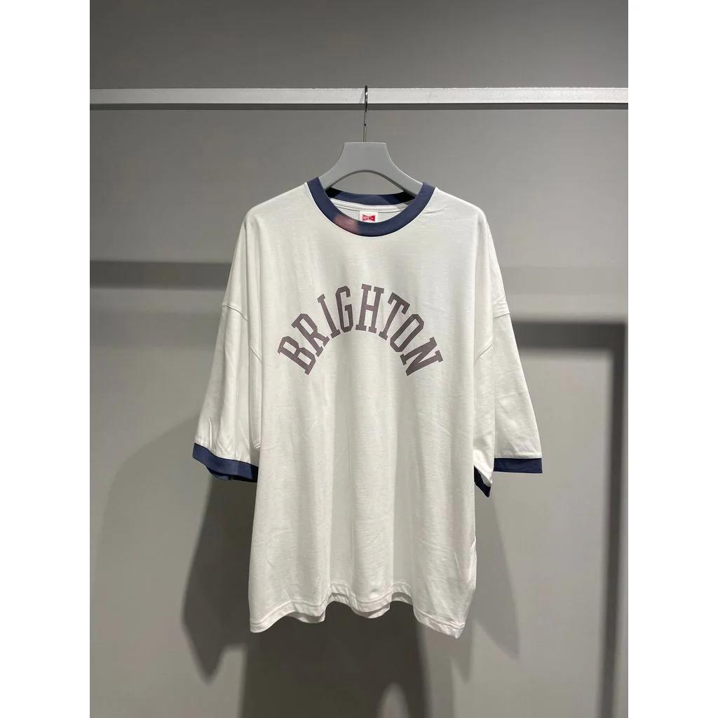 訳あり VOTE MAKE NEW CLOTHES BRIGHTON RINGER BIG TEE ボートメイクニュークローズ リンガー Tシャツ