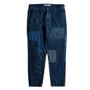 FDMTL PATCHWORK PANTS 3YR WASH ファンダメンタル デニムパンツ メンズ 25ss FA25/PN11U