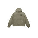 VANDY THE PINK CLASSIC LOGO FLOWER HOODIE (WASHED KHAKI) ヴァンディー・ザ・ピンク フーディー 25ss