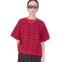 THOMAS MAGPIE Jacquard short sleeve knit トーマスマグパイ 25SS 2251711