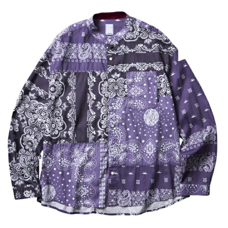 Liberaides BANDANA SHIRT リベレイダース バンダナ柄シャツ 25SS