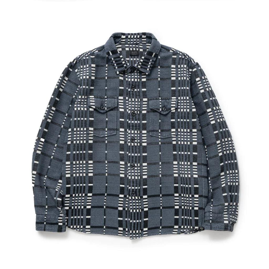 Rakuten - RATS C/R FLANNEL CHECK SHIRT 24'RS-0806A 24AW 24FW 日本製
