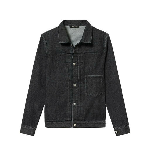A.P.C. DENIM NOIR DELAVE デニムジャケット アーペーセー ウォッシュドブラックデニム JKT 人気アイテム 25082138031 A.P.C. DENIM NOIR DELAVE デニムジャケット アーペーセー ウォッシュドブラックデニム JKT 人気アイテム 25082138031