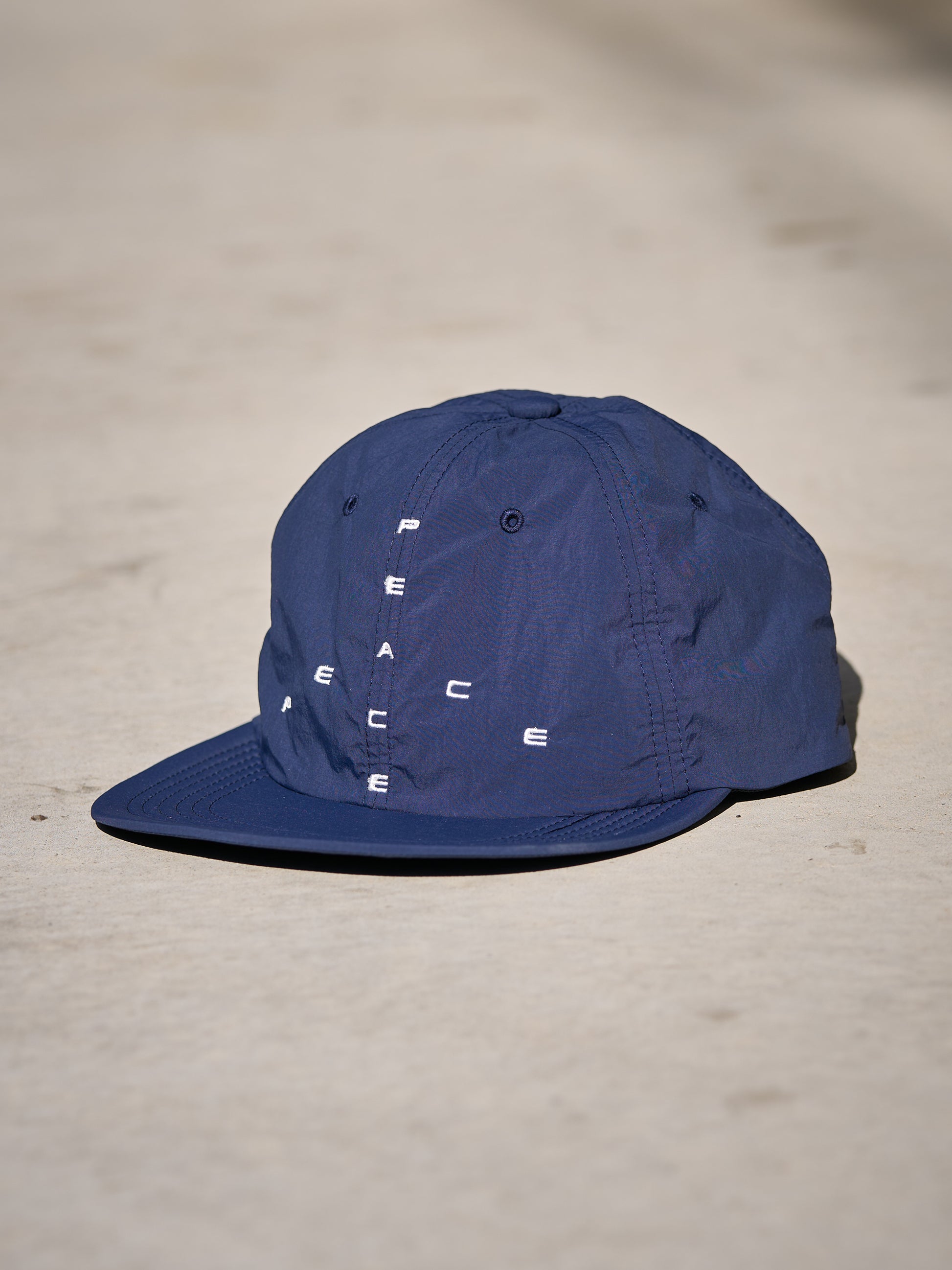 GARBAGE INDUSTRIES SOFT BRIM 6 PANEL CAP (BIG PEACE) キャップ ガーベッジ 25ss