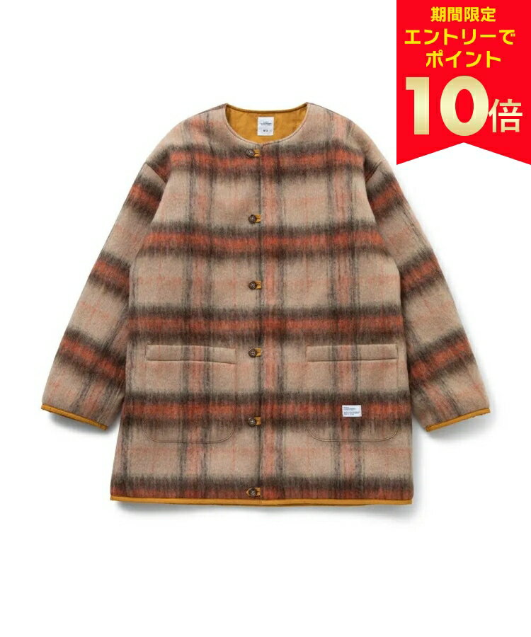 BEDWIN & THE HEARTBREAKERS REVERSIBLE SHAGGY COAT "DENZEL" ベドウィン リバーシブルコート 23AWのサムネイル