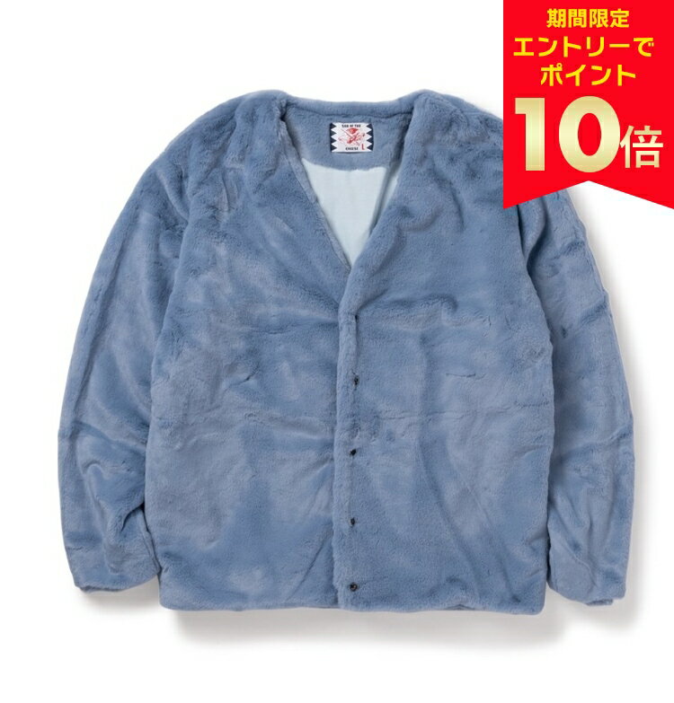 【エントリーでP10倍】SON OF THE CHEESE Fur Cardigan サノバチーズ ファーカーディガン SC2320-CT01のサムネイル