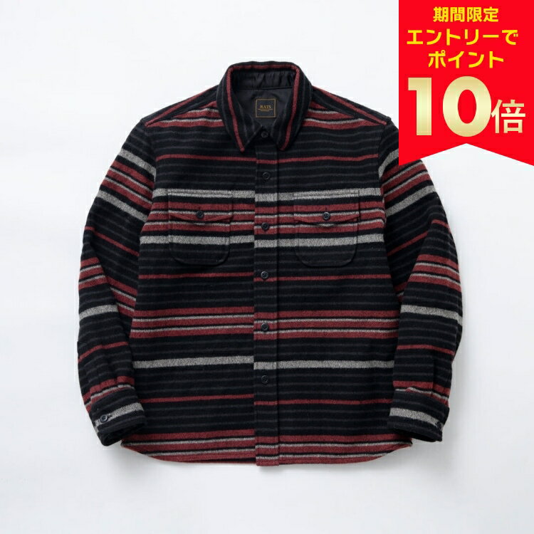 【エントリーでP10倍】RATS BLANKET SHIRT ラッツ シャツ 22'RS-1104のサムネイル