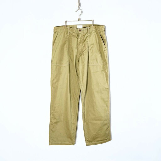 ANDFAMILYS HERRINGBONE BAKER PANTS ANDFAMILYS HERRINGBONE BAKER PANTS