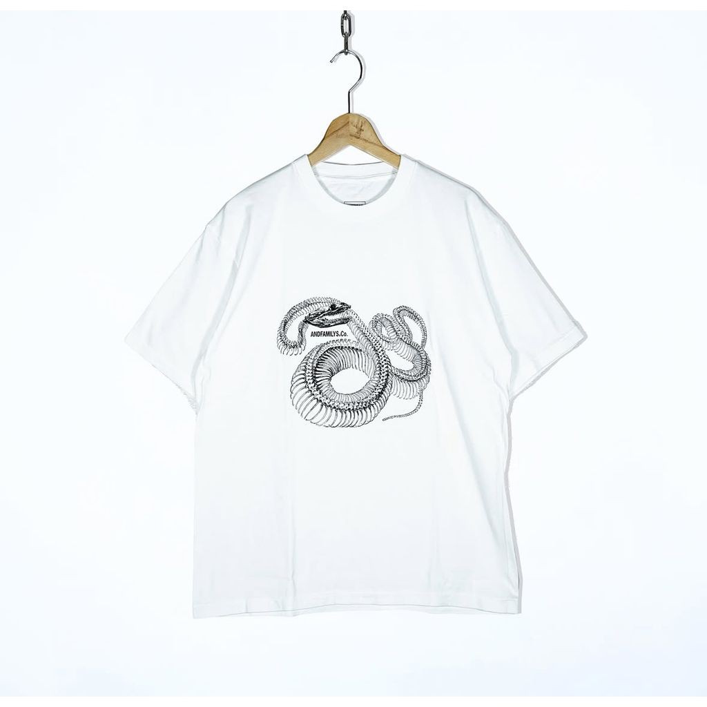 Rakuten - ANDFAMILYS Standard Tee - Snake Bone