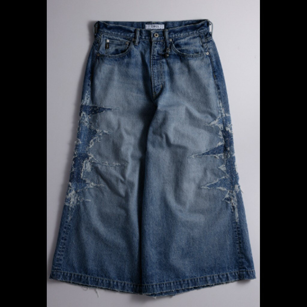 乐天商城 - 【予約商品】FDMTL FA26PN32H HAKAMA DENIM PANTS 10YR WASH