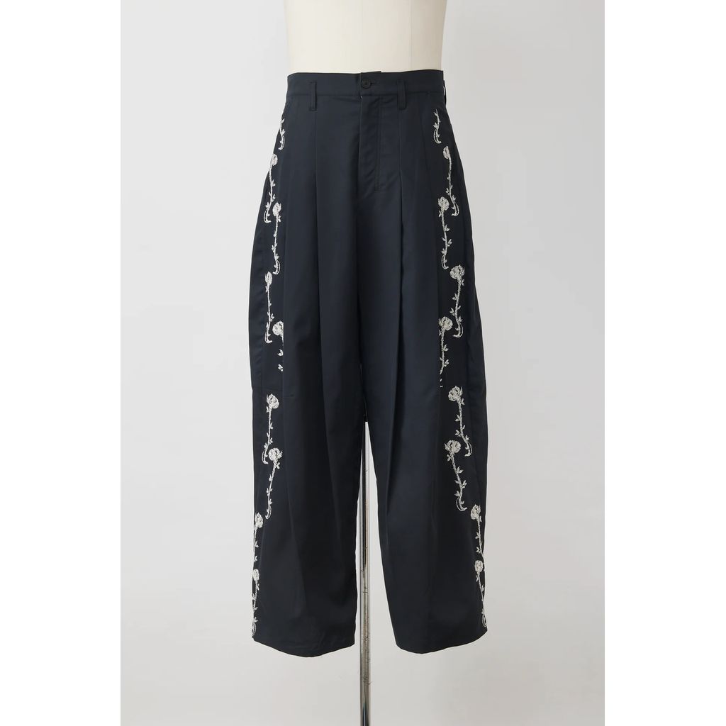 Rakuten - SHINYAKOZUKA Hi, BAGGY WITH EMBROIDERY