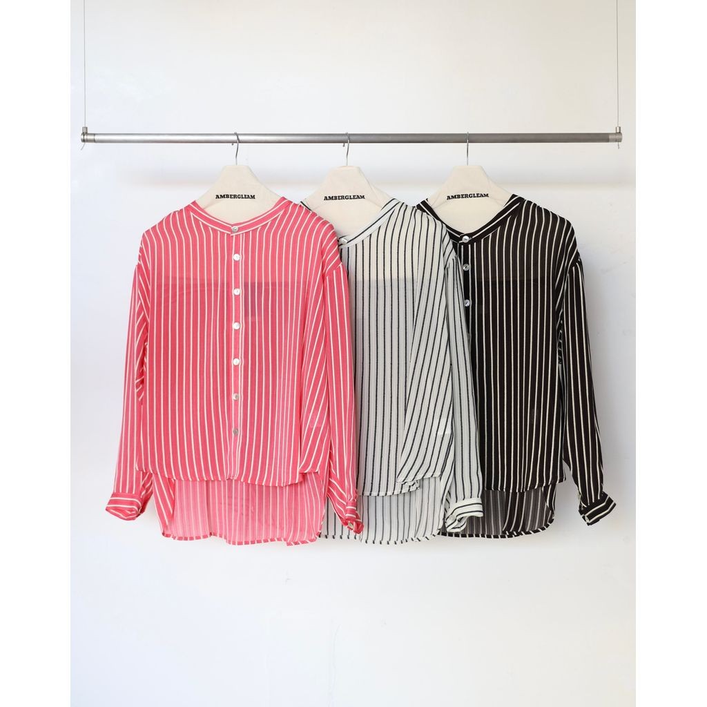 AMBERGLEAM Original Jacquard Blouse