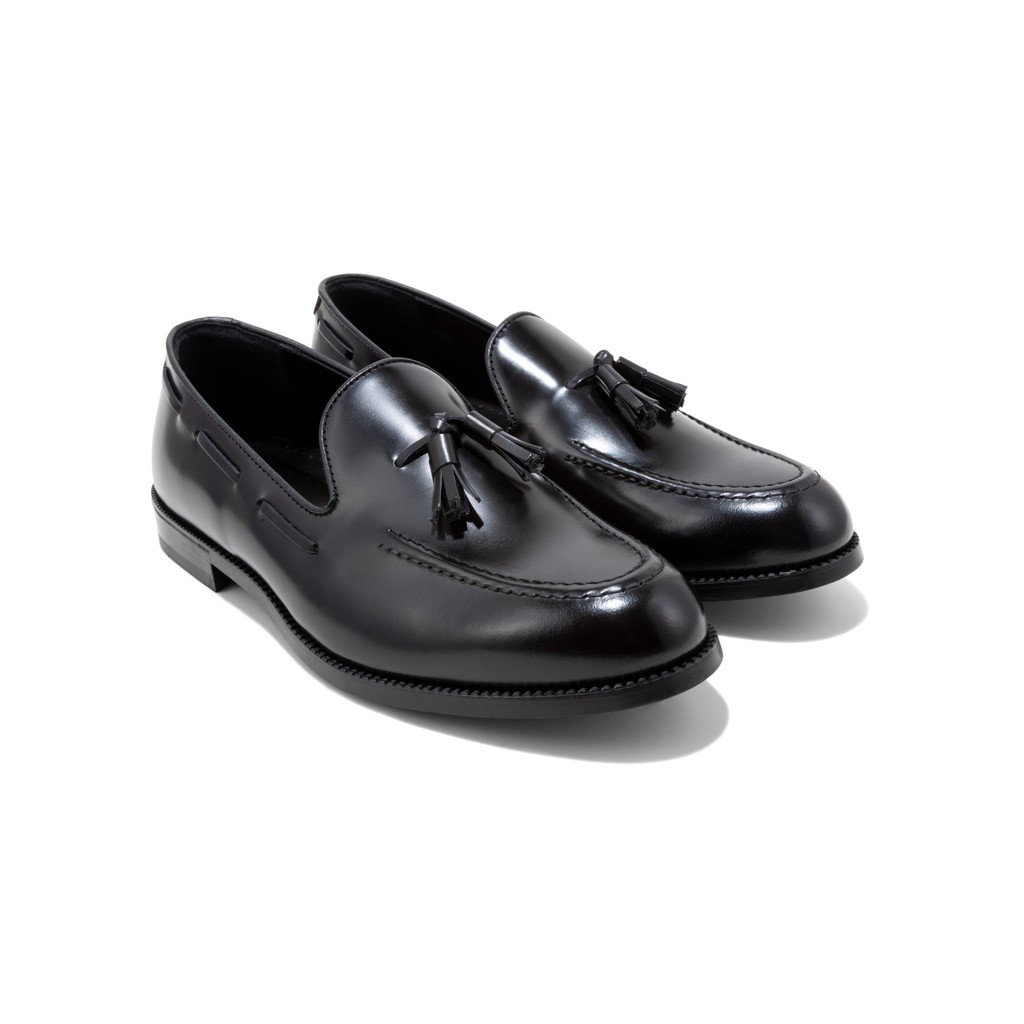 KENFORD MENS TASSEL LOAFERS / BLACK