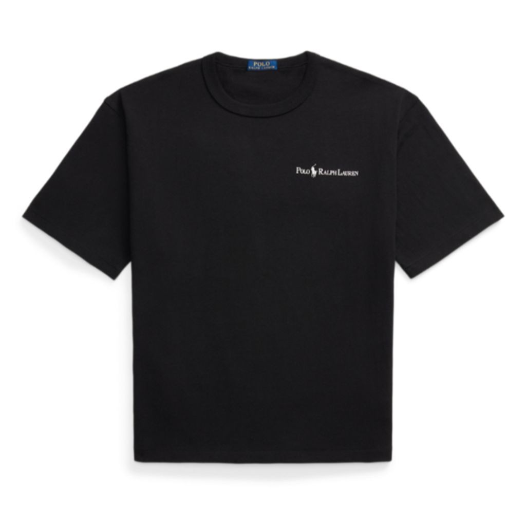 乐天商城 - POLO RALPH LAUREN リラックスド フィット ロゴ ジャージー Tシャツ