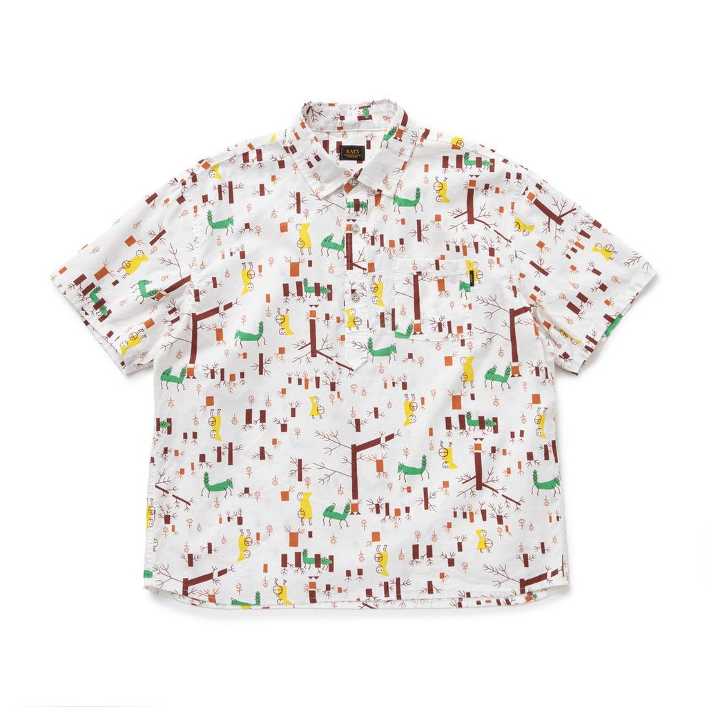 RATS LITTLE RED RIDING HOOD S/S SHIRT ラッツ シャツ 24'RS-0509