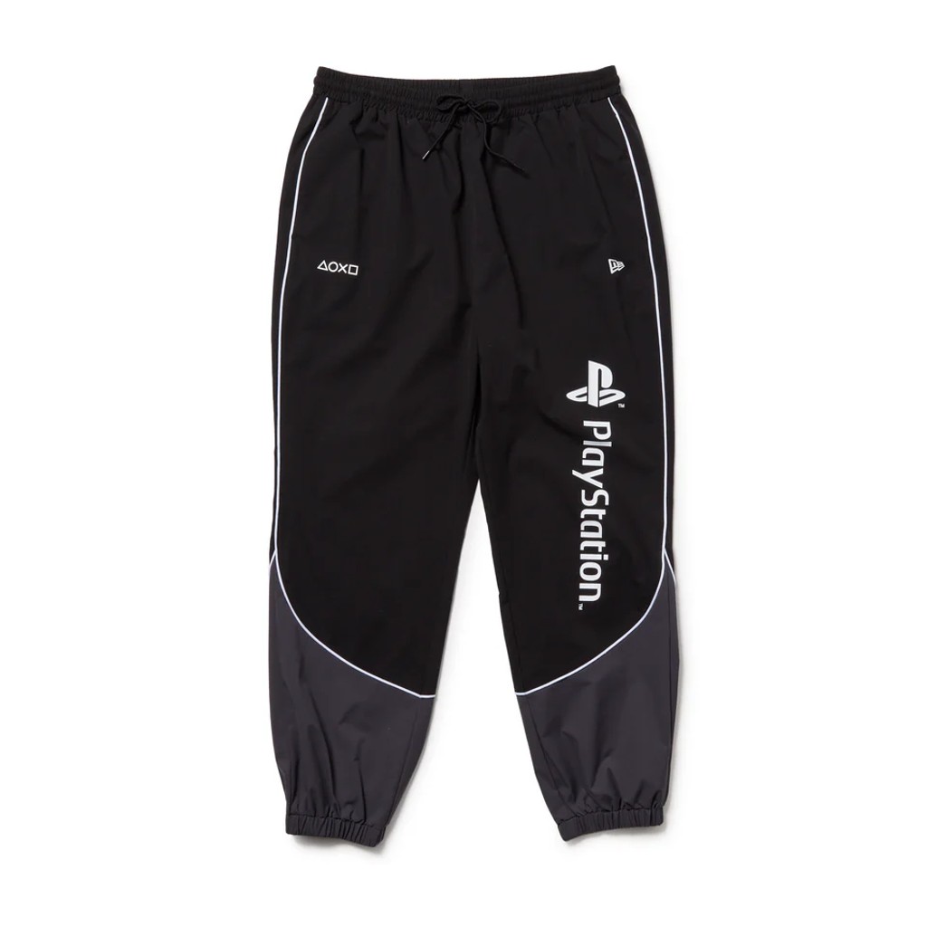 Rakuten - NEW ERA オーバーサイズド パイピング トラックパンツ PlayStation プレイステーション ブラック パフォーマンスアパレル 14693218