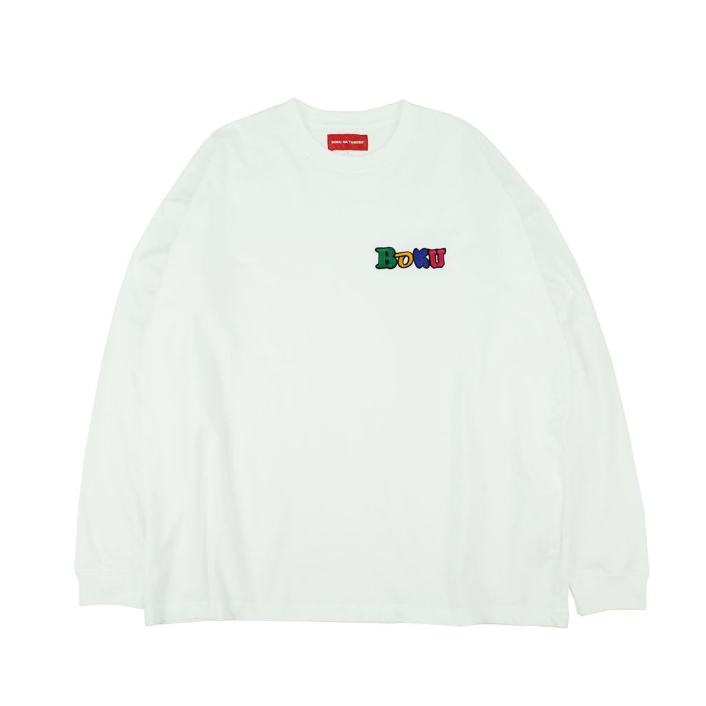 Rakuten - BOKU HA TANOSII BOKU LOGO ビッグシルエットロンTee