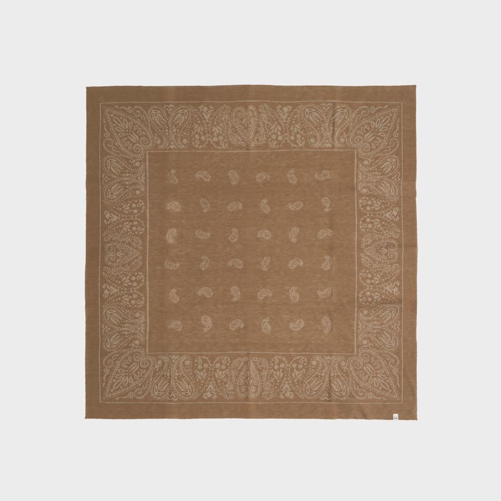 MAGIC STICK REVERSIBLE KNIT BANDANA STOLE