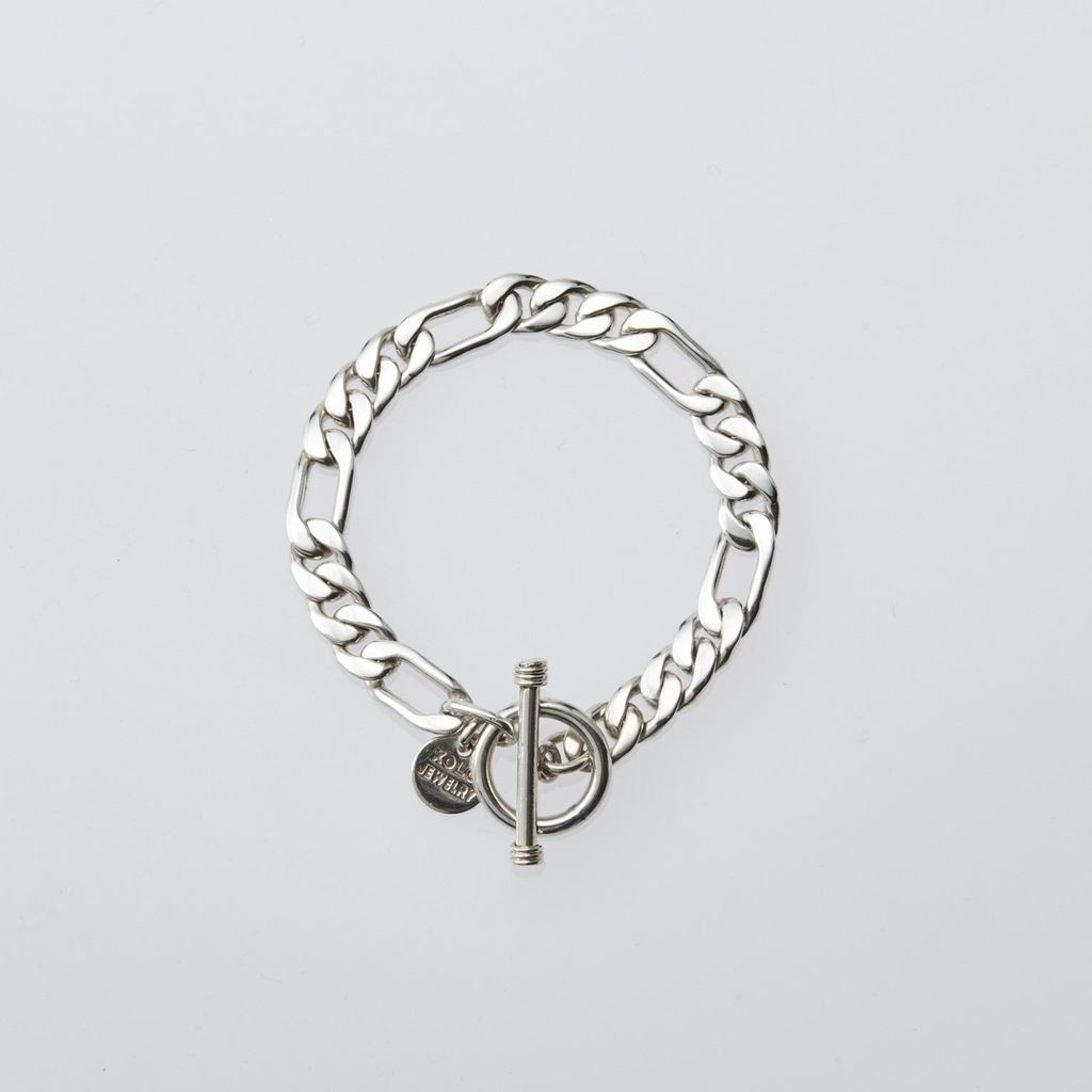 XOLO JEWELRY Figaro Link Bracelet 8mm-17cm