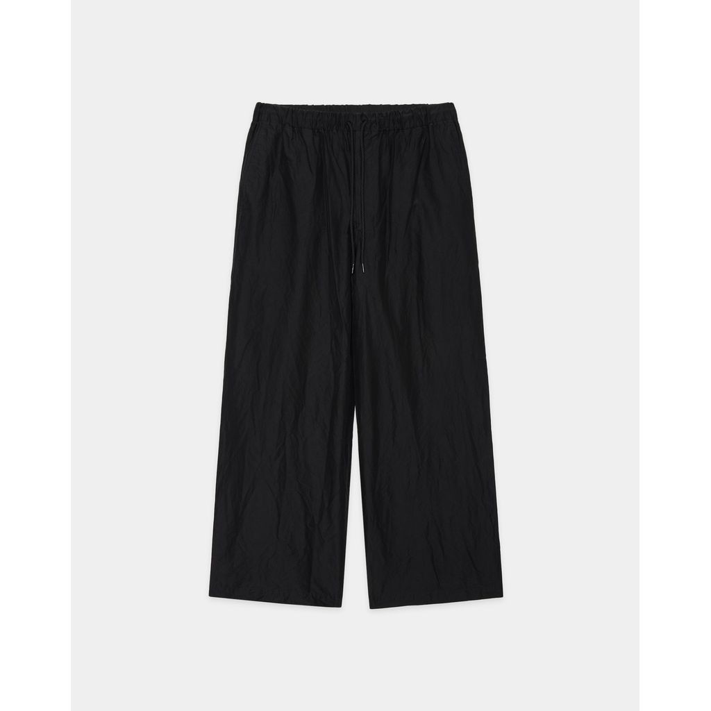 乐天商城 - marka ORGANIC COTTON SILK HIGH COUNT TYPEWRITER ADJUSTABLE HEM EASY WIDE PANTS