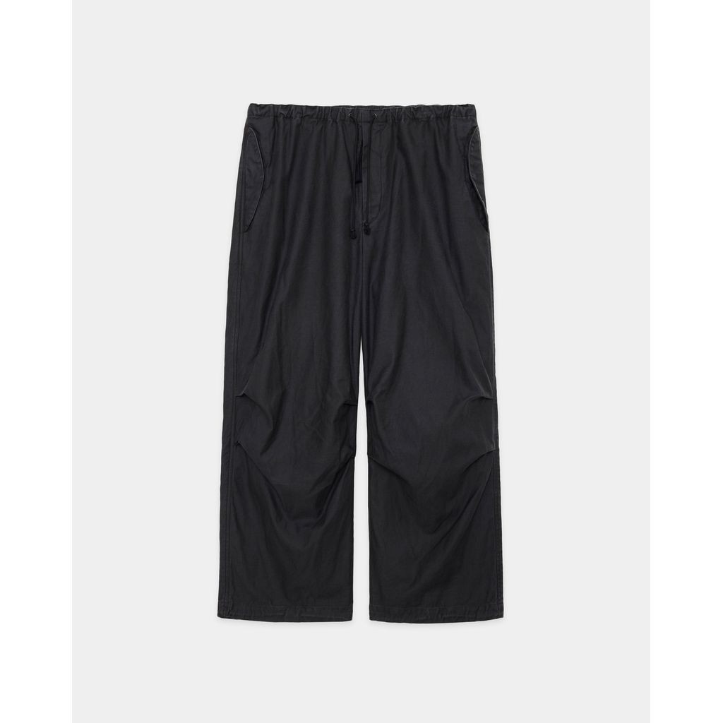 Rakuten - marka Organic Cotton Back Satin Wide Over Pants