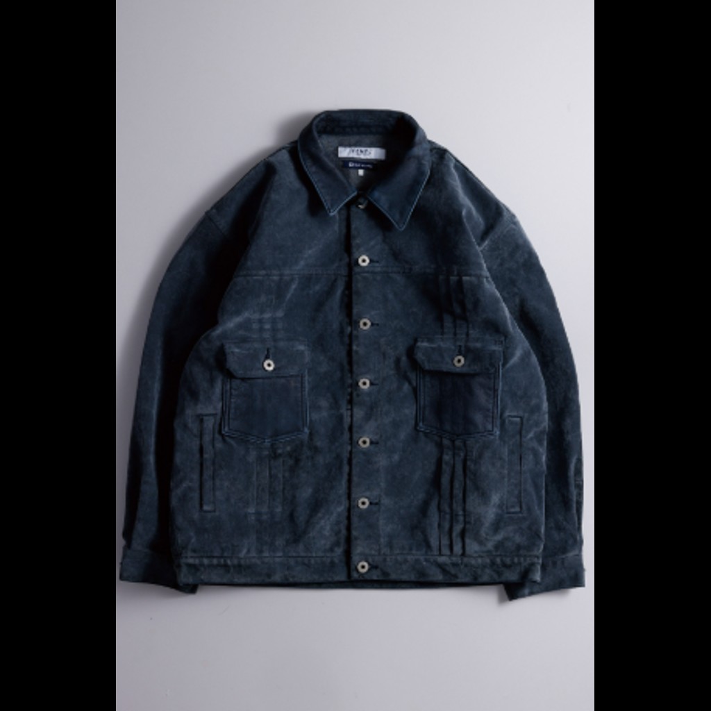 乐天商城 - 【予約商品】FDMTL FA26JK54U FLOCK LEATHER JACKET 3YR WASH