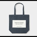 beautiful people SDGs name tag tote bag ビューティフルピープル トートバック 定番