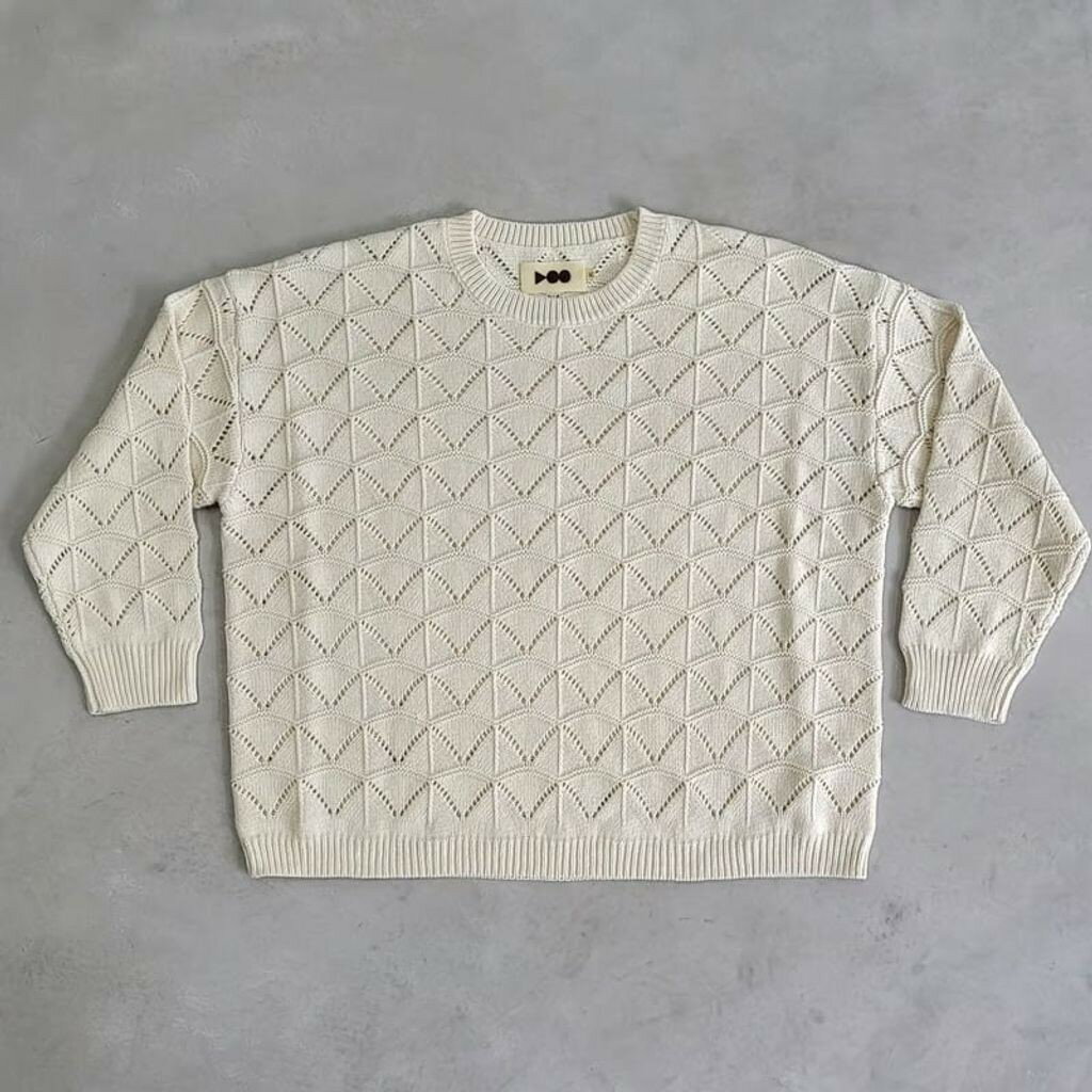 Rakuten - VOO VJQ KNIT （NATURAL) ヴォー サマーニット オーバーサイズ 24SS