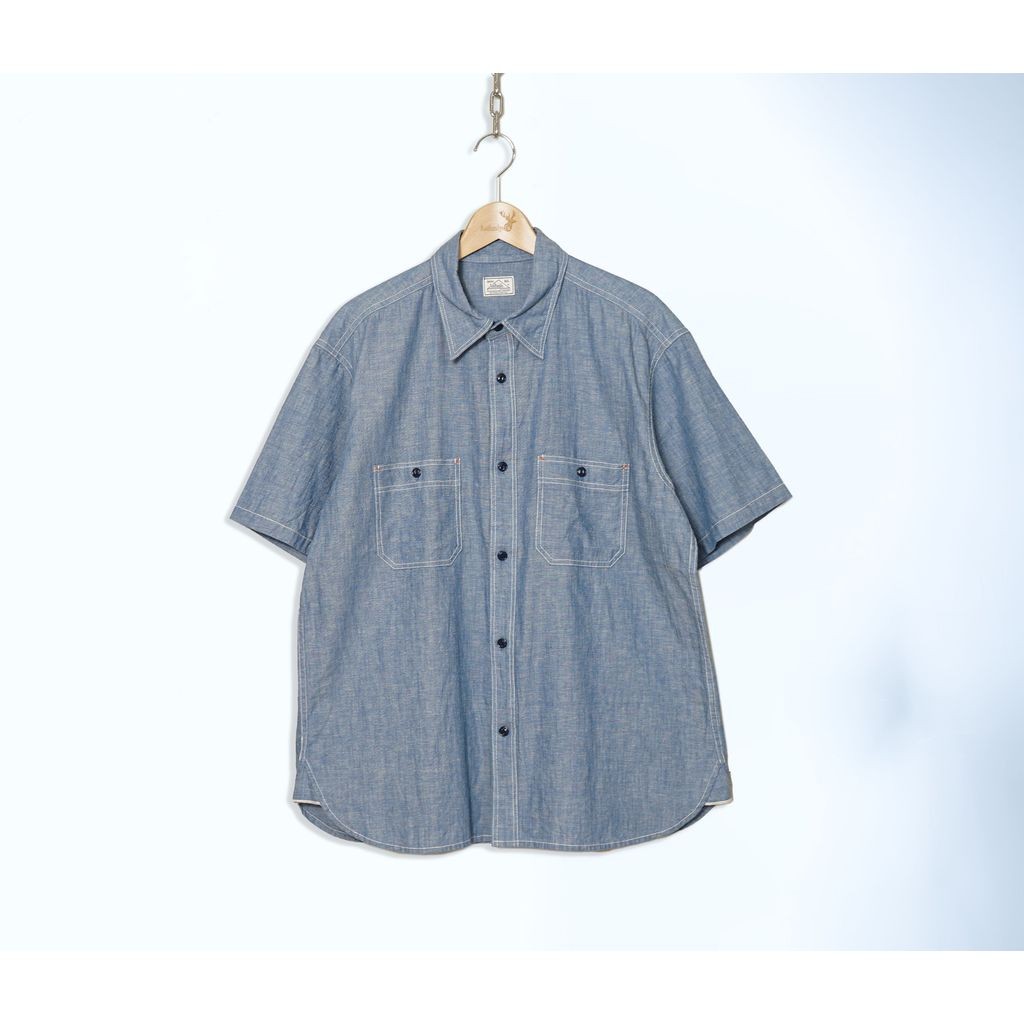 Rakuten - ANDFAMILYS Indigo Chambray Shirts