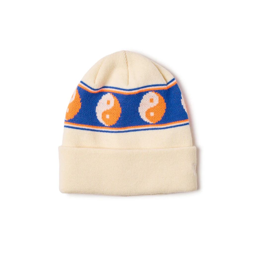 NEW ERA ベーシック カフニット モチーフ オフホワイト 14670070 ニューエラ ニット帽