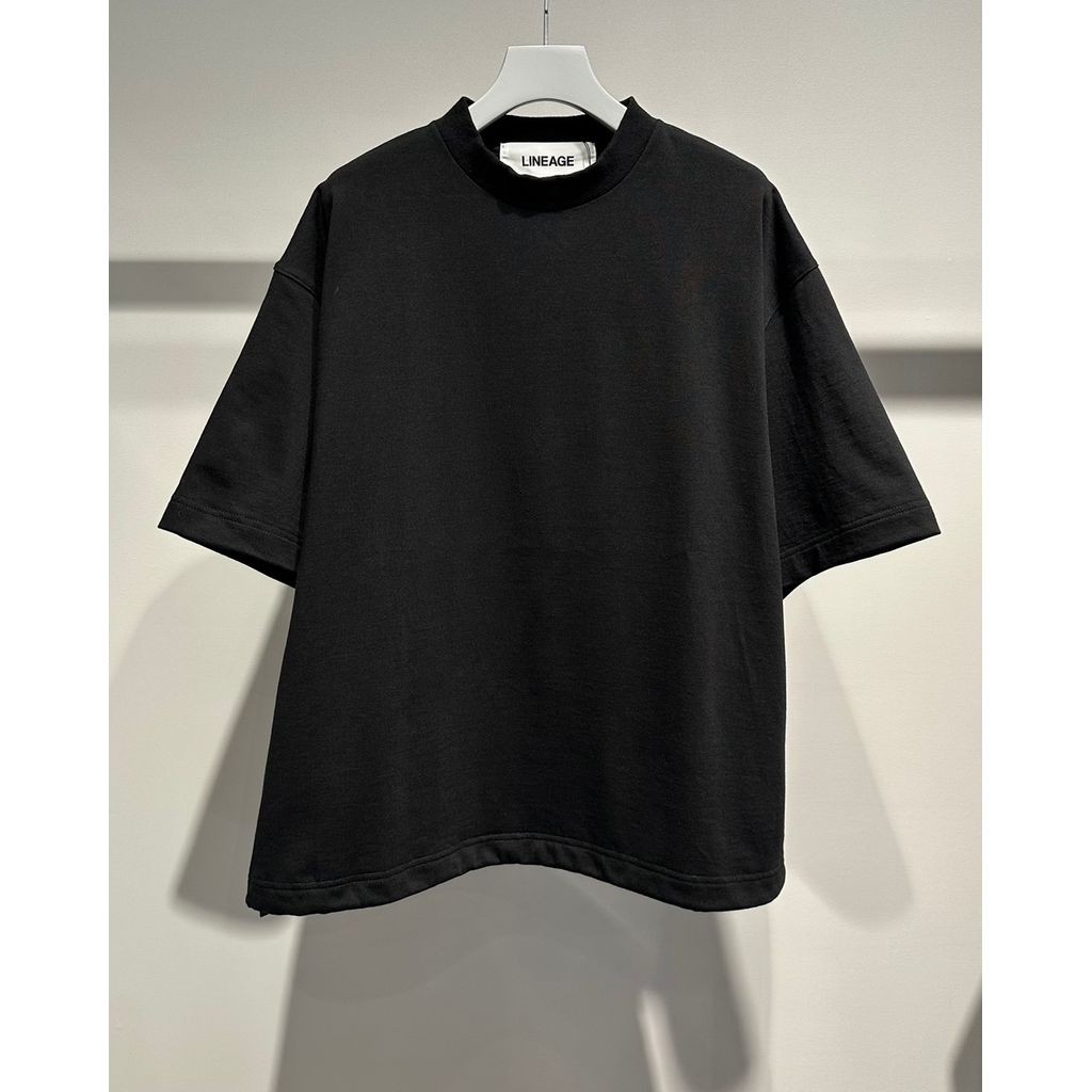 乐天商城 - 【MADE IN JAPAN】LINEAGE BALLON SOLID TEE（SUPER BLACK）