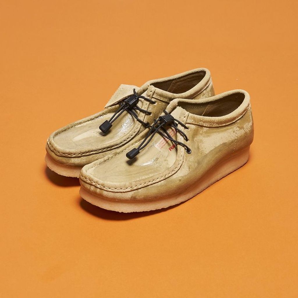 POLIQUANT × CLARKS / POLIQUANT THE WALLABEE "BEAUTIFICATION OVER TIME"