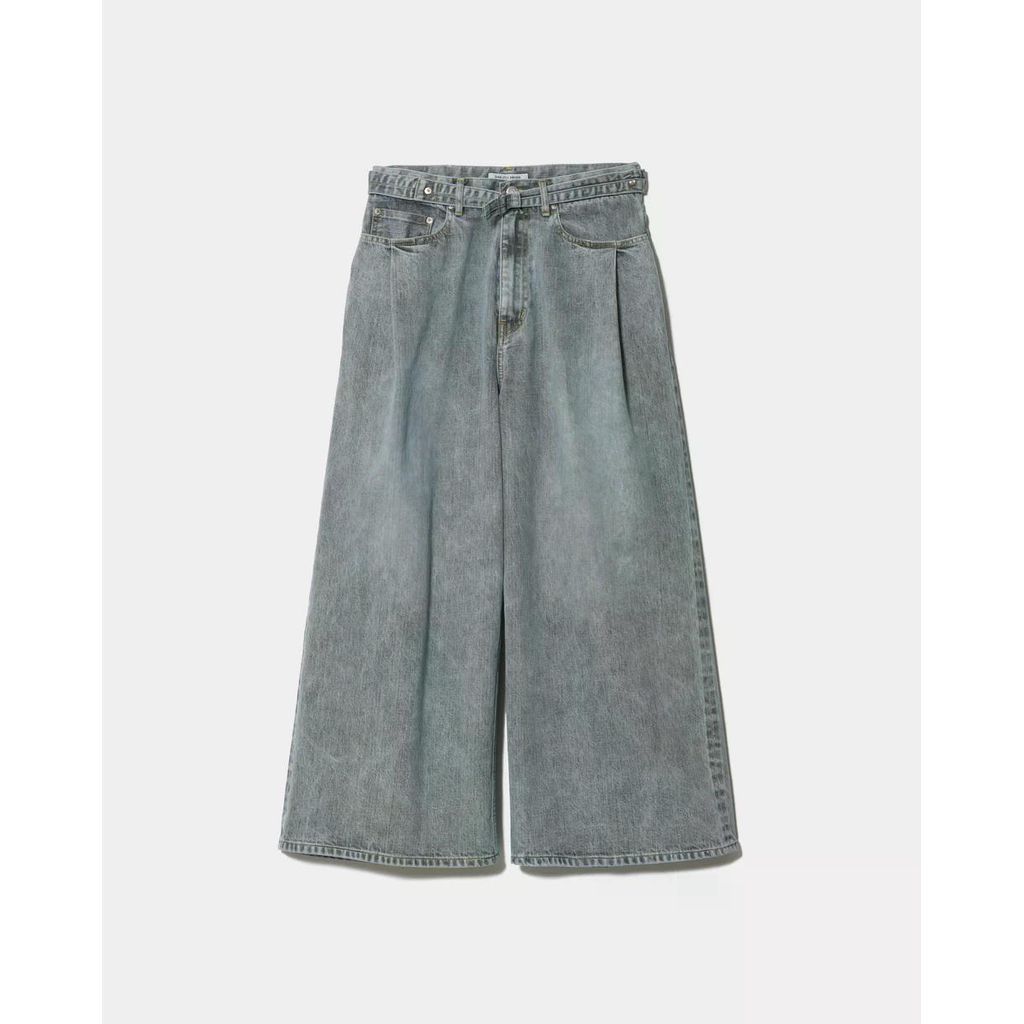 Rakuten - beautiful people selvedge denim o/d cropped wide pants