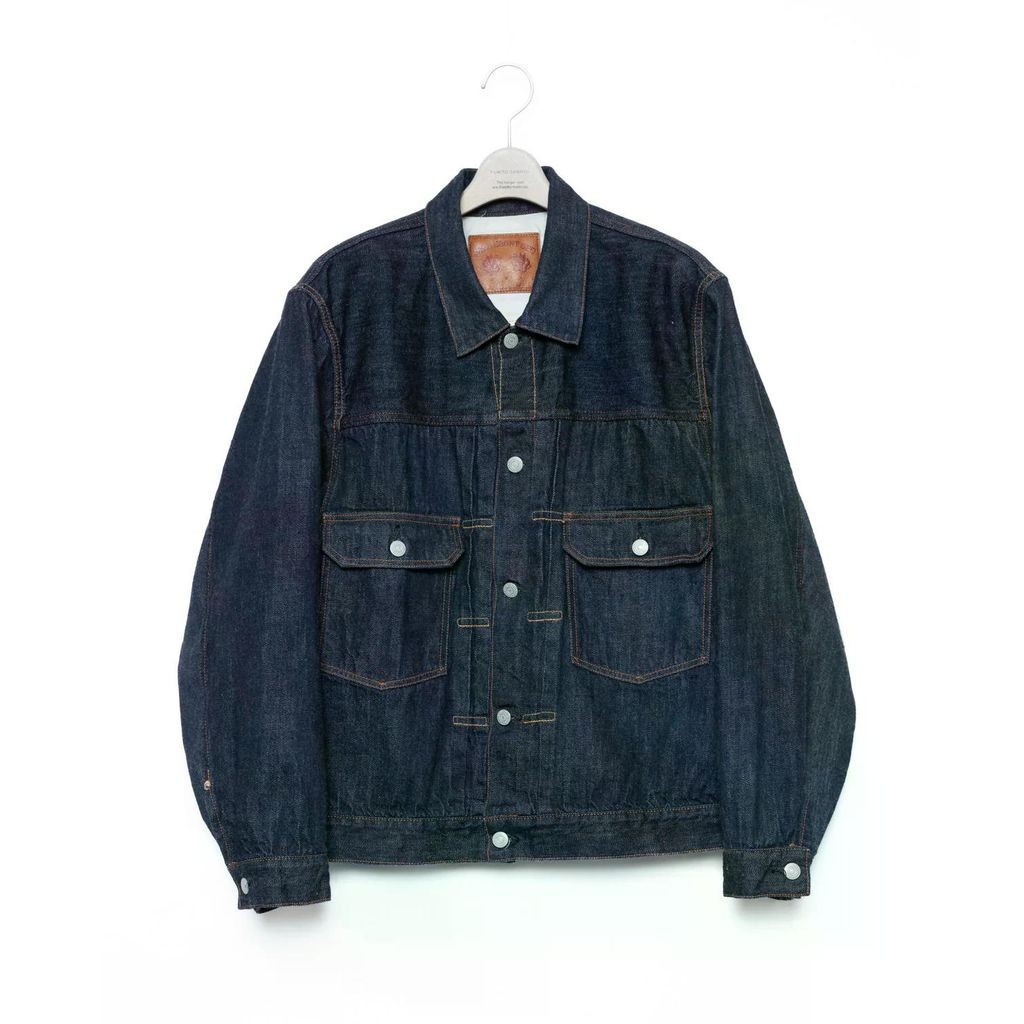 Rakuten - FUMITO GANRYU Watteau Pleats 2nd Jk - Indigo