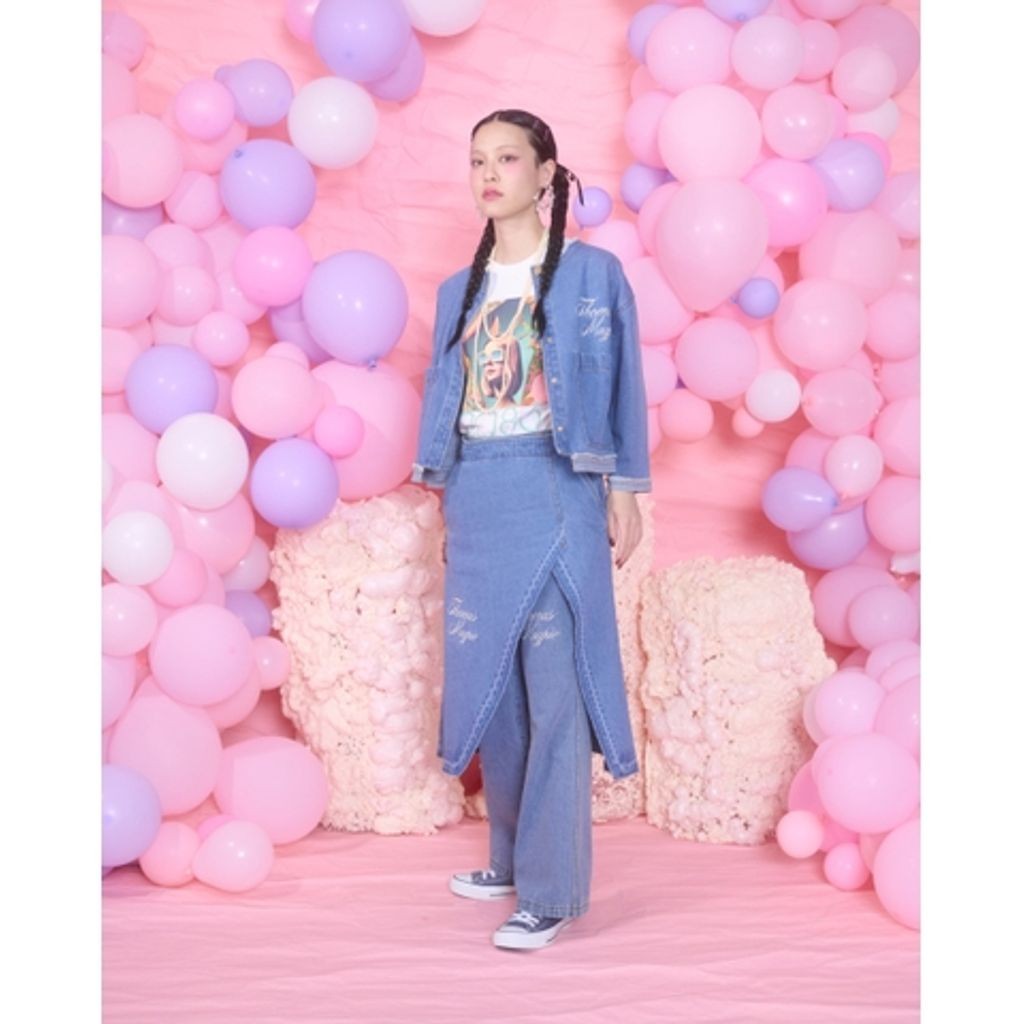 THOMAS MAGPIE Denim skirt