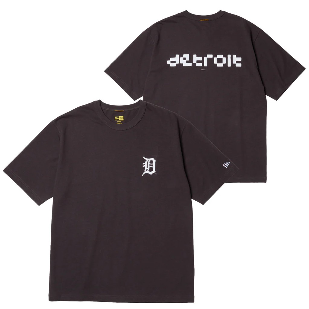 Rakuten - NEW ERA 半袖 ウォッシュドコットン Tシャツ powered by GORO (min-nano) デトロイト・タイガース