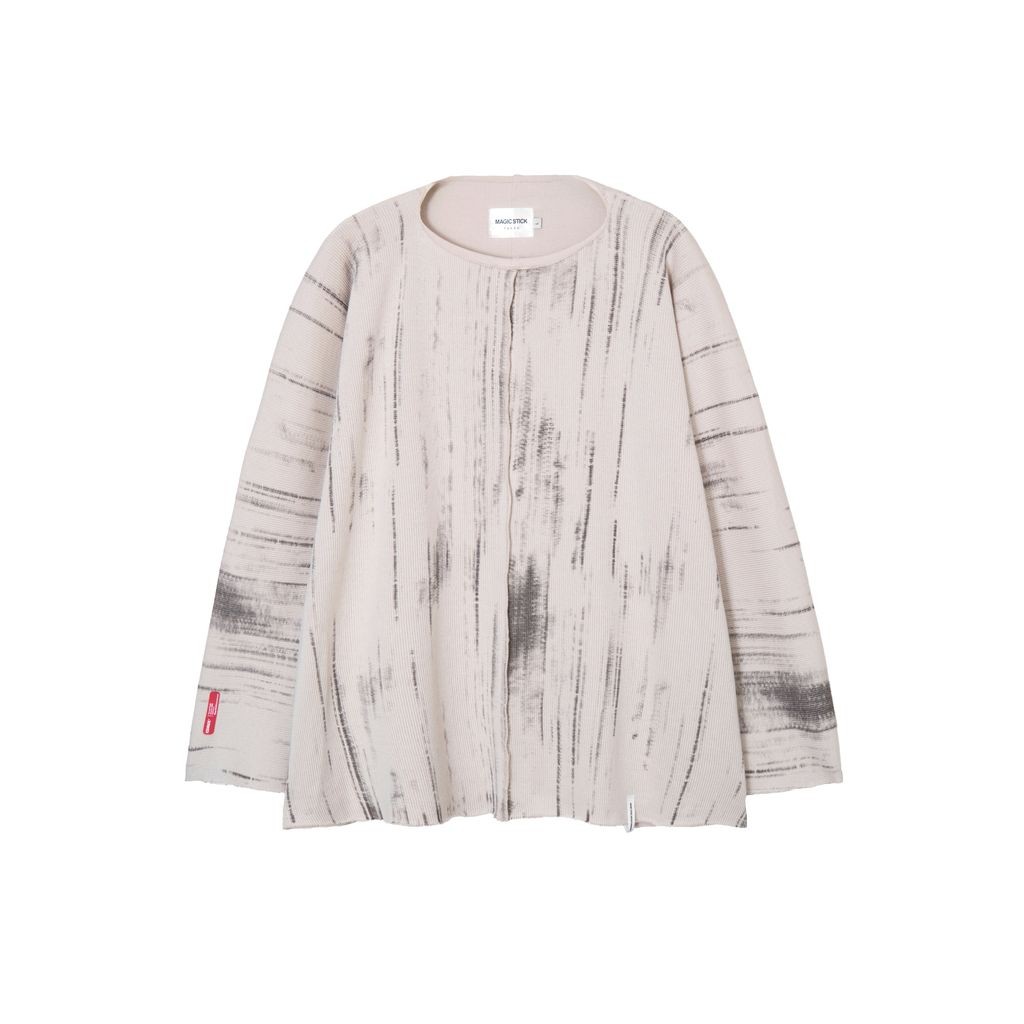 Rakuten - MAGIC STICK MATRIX RIB LS T (OFF WHITE)