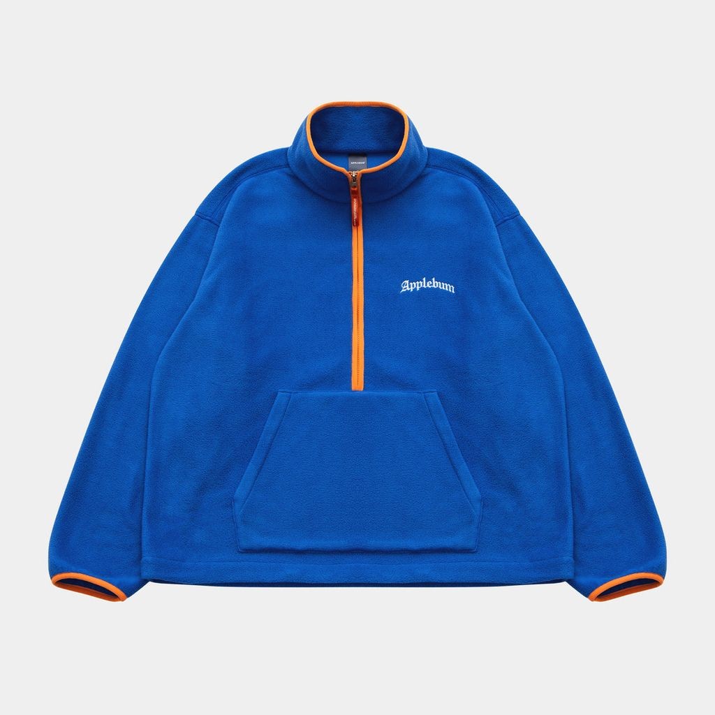 APPLEBUM FLEECE HALF ZIP JACKET [BLUE] / 2420616