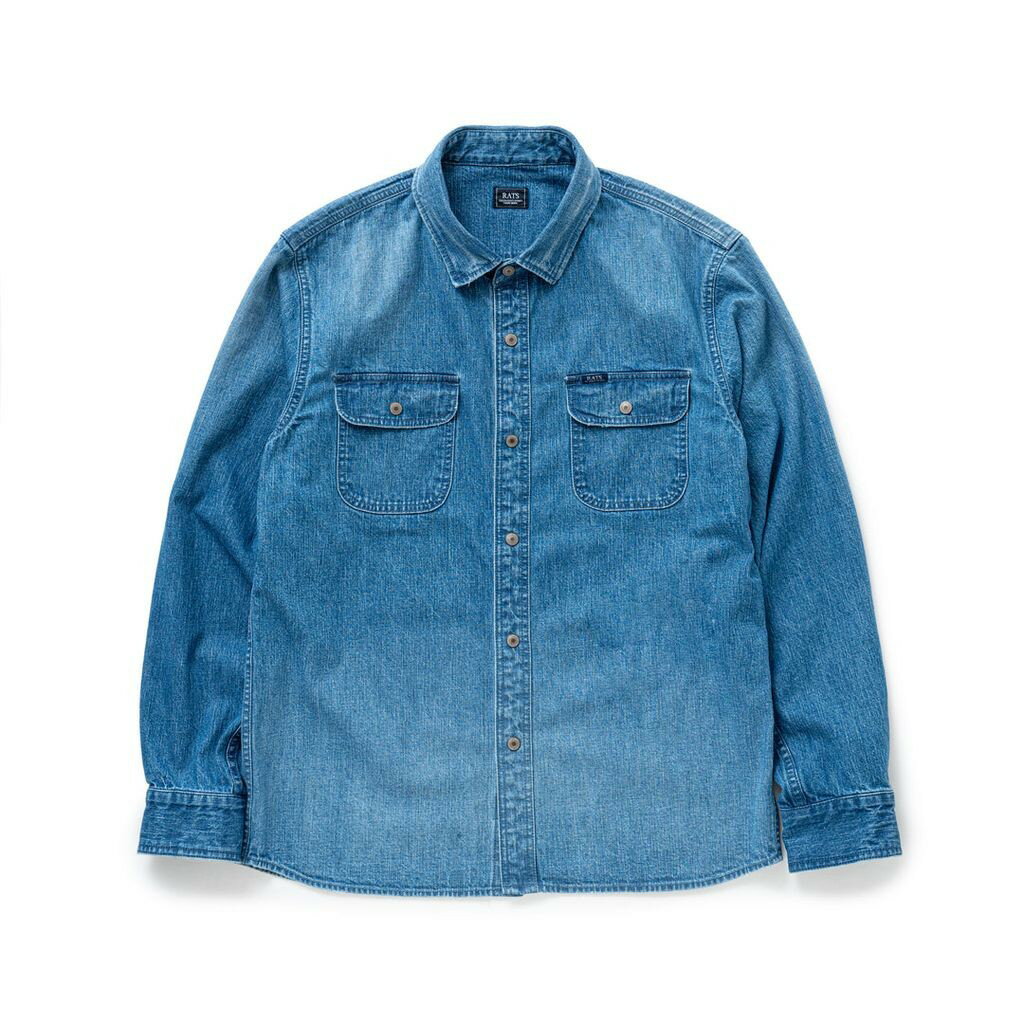 RATS DENIM WORK SHIRT