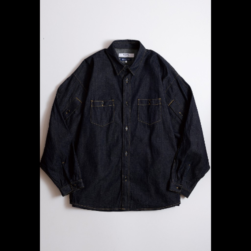 【予約商品】FDMTL FA26SH13R KYTE SHIRT RINSE ファンダメンタル 26ss